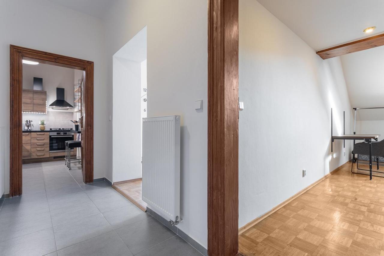 Bright And Spacious Attic Apartment 布拉格 外观 照片
